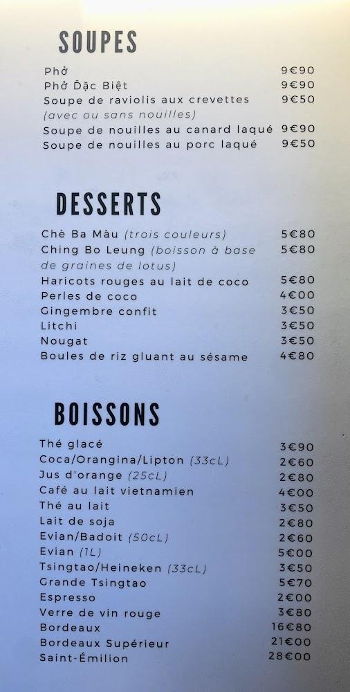 Pan Viet - Menu Image 2